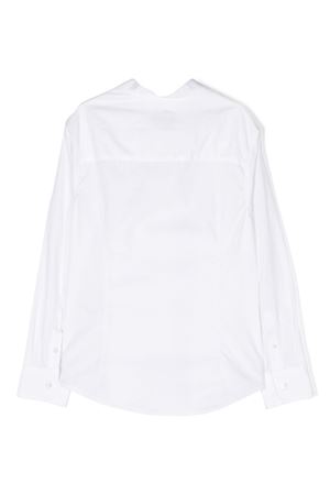 camicia in lino bianco FAY KIDS | FU5P00P0013100